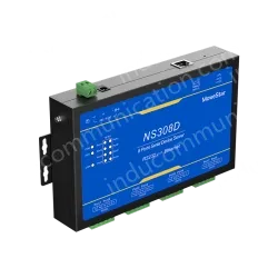 8 Ports RS232 Serial to 100M Ethernet Server