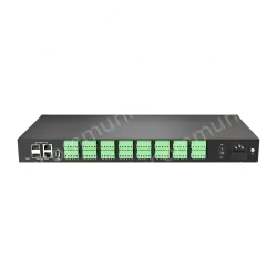 16 Ports RS485/422 Serial to 1000M Ethernet Opto-isolated Server